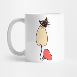 Love Siamese Cat Mug